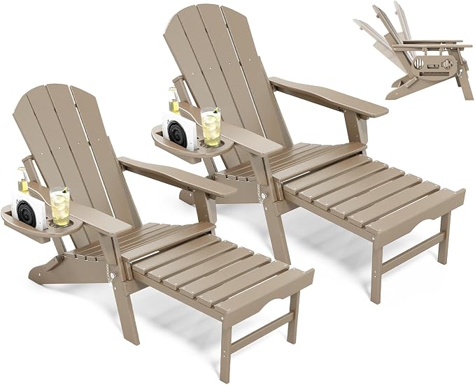 Adjustable Adirondack Chair by NAVINE