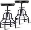 LOKKHAN Vintage Industrial Bar Stool by LOKKHAN