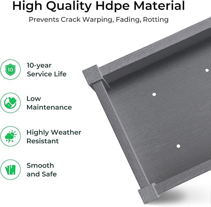TT Nature HDPE Raised Garden Bed - Image 5