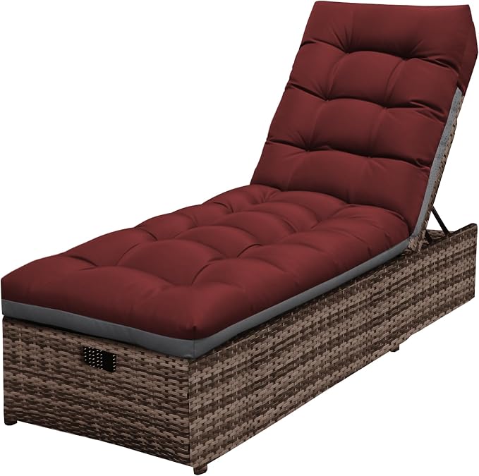 Outdoor Lounge Chair Cushions, Chaise Lounge Cushions by DANGHOOGYFurnitureCushions