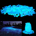UNIME Glow in The Dark Garden Pebbles Stones Rocks by HIMISTORE