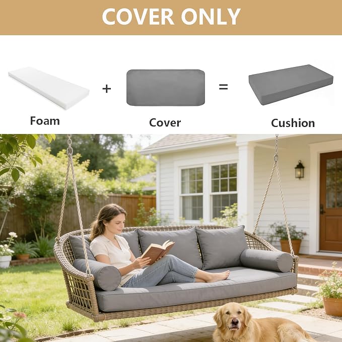 Oslimea Patio Twin Daybed Waterproof & Fade-Resistant Cover - Image 7