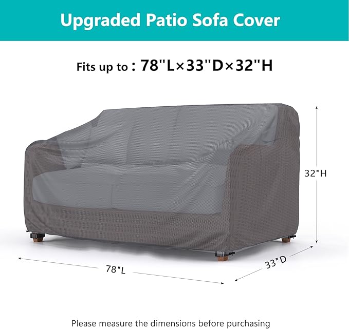 Patio Sofa Cover Waterproof - Image 2