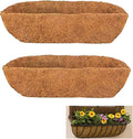 2 pcs Trough Coco Liner 48 inch Wall Planter Replaceable Coco Liner by HHTHH