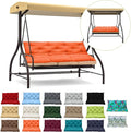 Waterproof Porch Swing Cushion Replacement, 2–3 Seat Swing Seat Cushion by RUFXIEZW