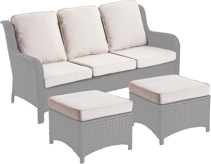 ovios Patio Cushion Covers, Waterproof Cushion Cover - Image 6