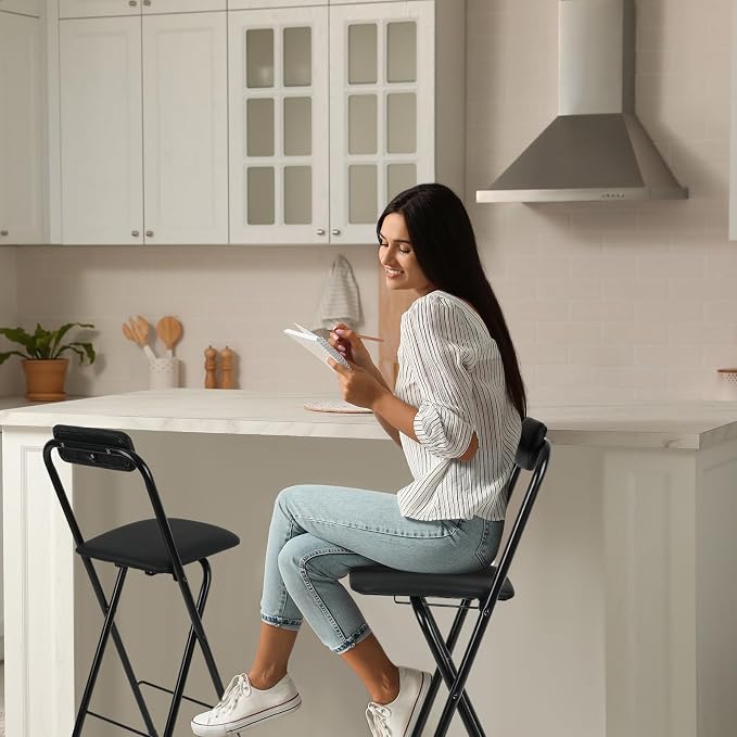 Thyle 1 Pcs Folding Bar Stool - Image 7