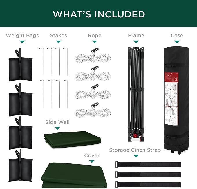 Best Choice Products 10x10ft Pop Up Canopy Tent - Image 7