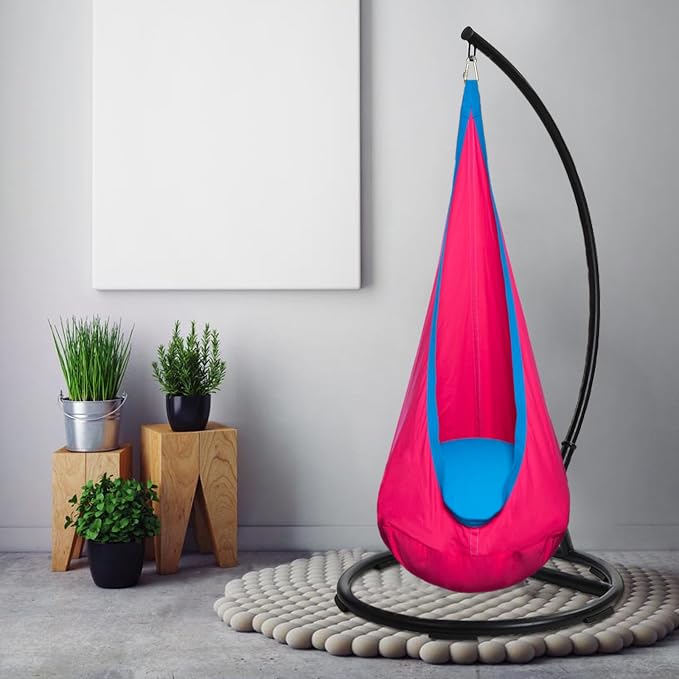 Kids Pod Swing Hanging Seat Child Hammock Chair Indoor and Outdoor Sensory - Image 8