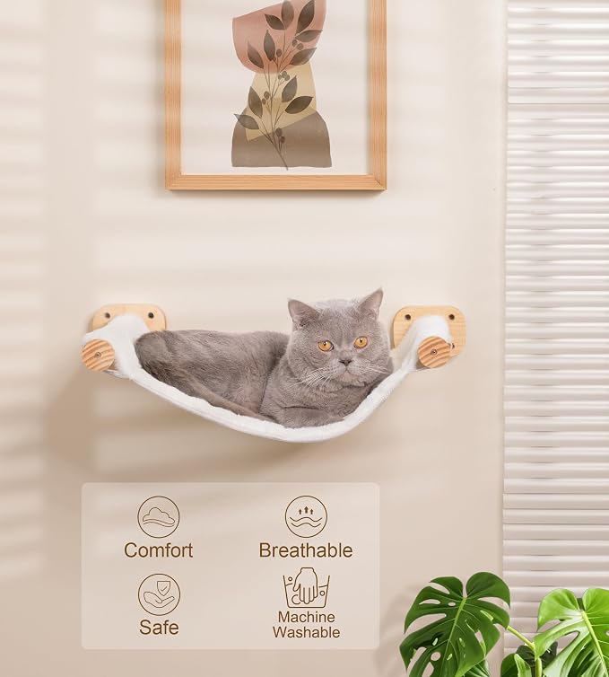 Cat Wall Hammock, Dual-Sided Cat Wall Bed - Image 2