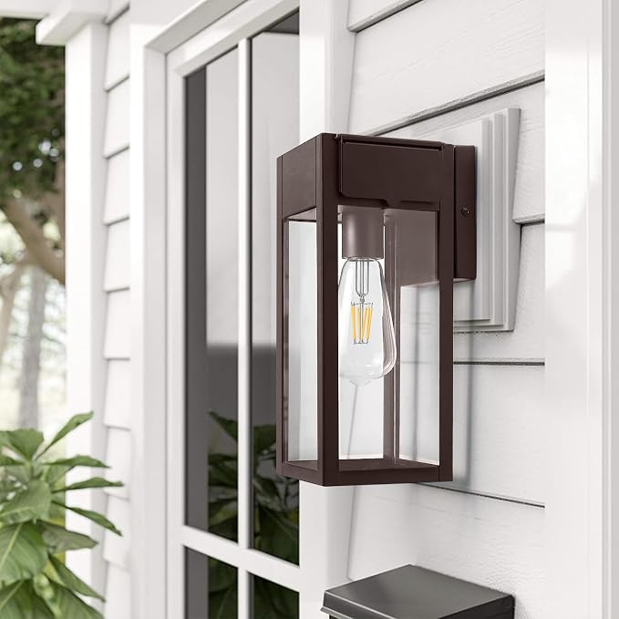 2 Pack Porch Lights Outdoor Wall Sconce, Outdoor Light - Image 7