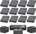 Outdoor Cushion Covers Set, Replacement by SUKAIKEQA