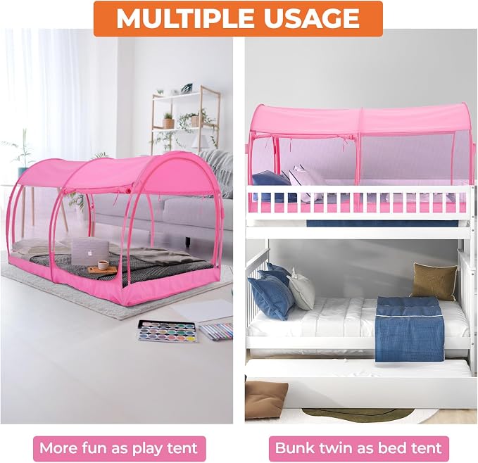 Alvantor® Mosquito Net Bed Canopy Tents Dream Privacy Space Twin Size Sleeping - Image 4