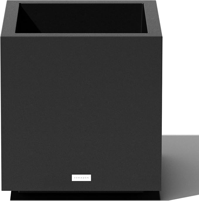 Veradek Block Series Cube Plastic Planter by VeradekOutdoor