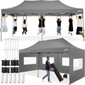 COBIZI 10x20 Pop up Canopy Tent 10x20 Canopy by COBIZI