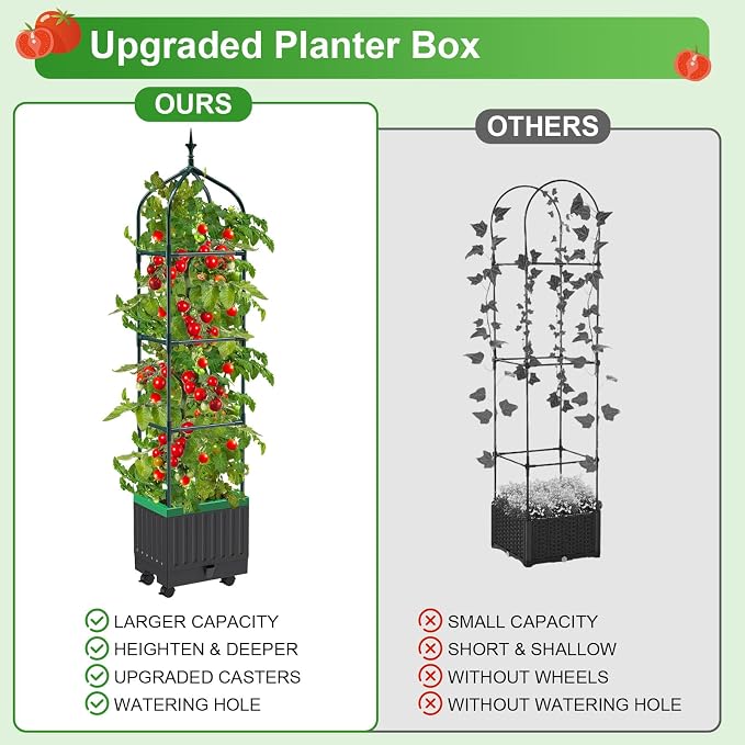 Raised Garden Bed Planter Boxes - Image 3
