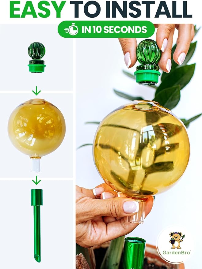 16 Oz Plant Watering Globes for Indoor Plants - Image 4