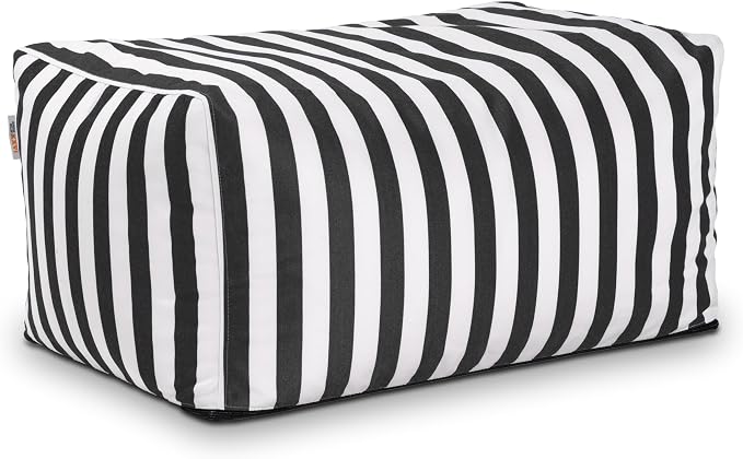 Jaxx Leon Outdoor Bean Bag Ottoman - Image 5
