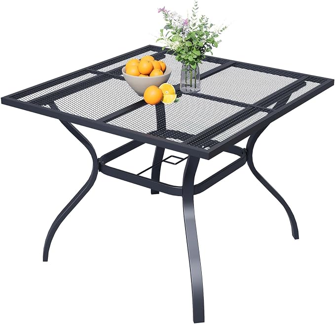 37.6'' Outdoor Patio Dining Table - Image 7