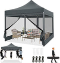 COBIZI 10x10 Heavy Duty Pop Up Canopy by COBIZI