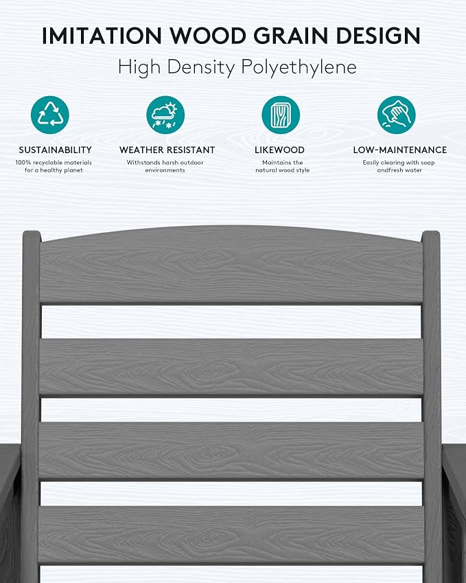 SERWALL 4 Pieces Outdoor Patio Bar Set - Image 7