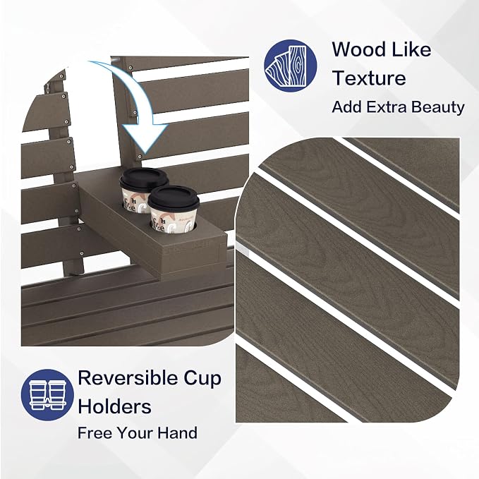 Outdoor Bench Weatherproof - Image 6