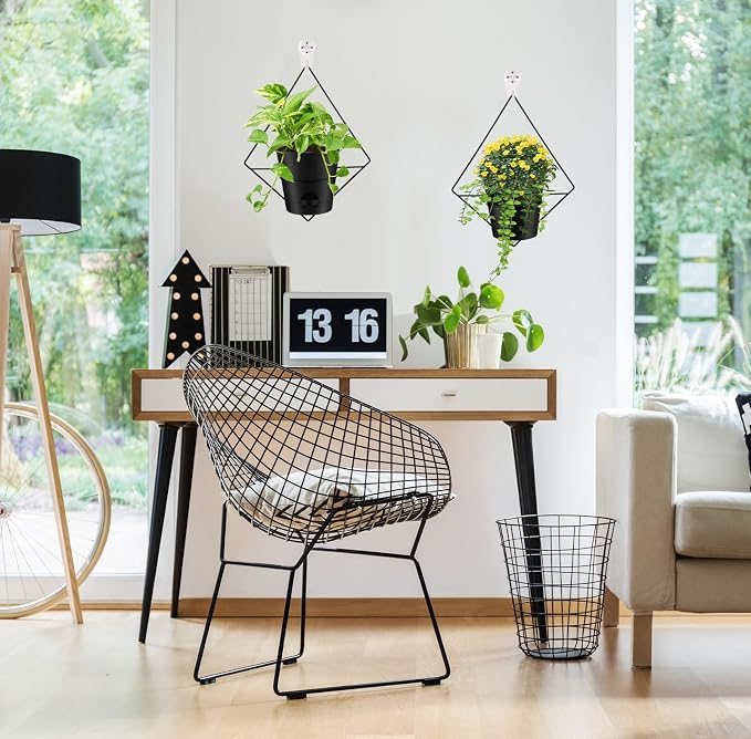 Baderke 6 Sets Wall Planters for Indoor Plants Hanging Wall Planter - Image 7