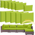 Patelai 11 Pcs Waterproof Patio Cushion Covers by Patelai