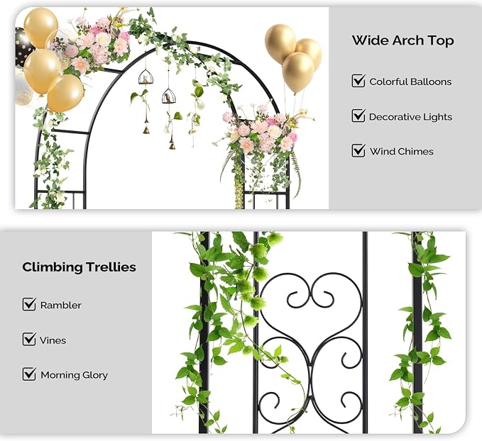 Outvita Garden Arch Trellis - Image 6
