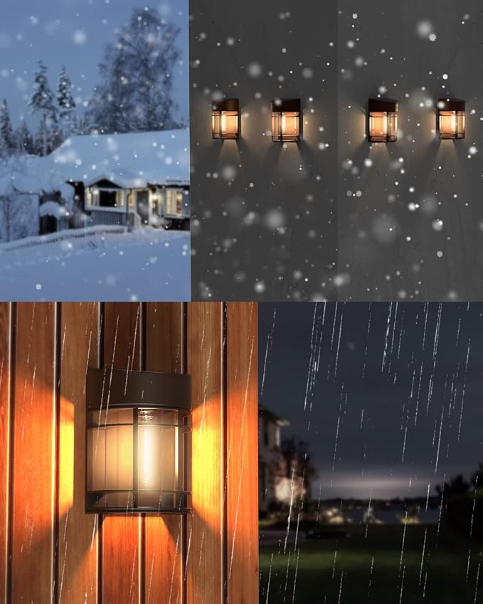 Solar Lights Outdoor, 12 Pack Solar Fence Lights, Waterproof Led Outdoor Solar - Image 4