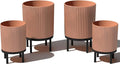 Veradek Demi Series Round Planter w/Stand by VeradekOutdoor
