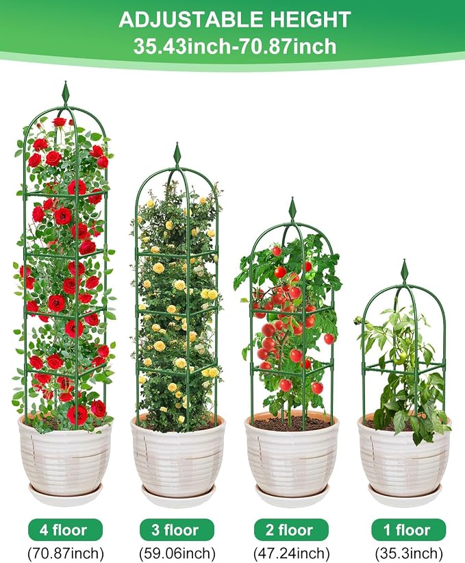 Garden Trellis for Climbing Plants Outdoor & Indoor - Image 4