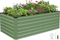 INNO STAGE 6x3x2ft Galvanized Raised Garden Bed, Raised Garden Bed Kit-Metal by INNOSTAGE