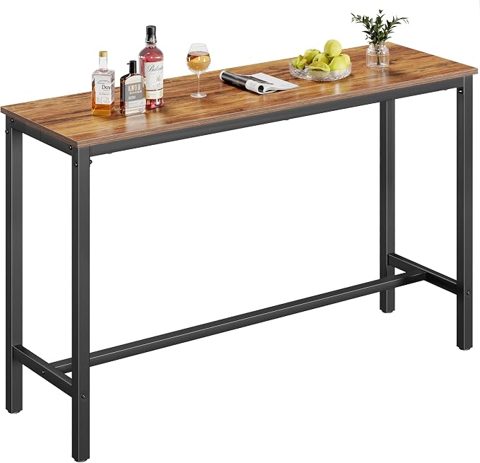 Mr IRONSTONE Bar Table, for Narrow Space, Living Room by MrIRONSTONE