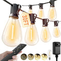 luckystyle 30FT LED Outdoor String Lights by luckystyle