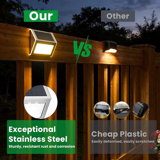 JSOT 12 Pack Solar Lights Outdoor Waterproof - Image 4