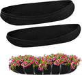 3PCS 36 Inch Planter Basket Liners Fabric Window Box Liners Felt Trough Planter by Emsiok