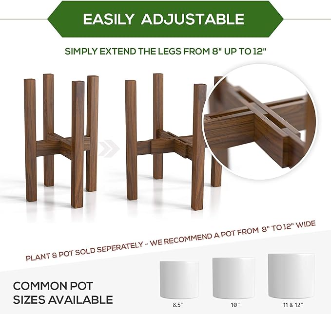 Mid Century Plant Stand - Image 3