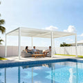 Kozyard Outdoor Louvered Pergola 12ft x 20ft Pergola Sun Shade All-Weather by Kozyard