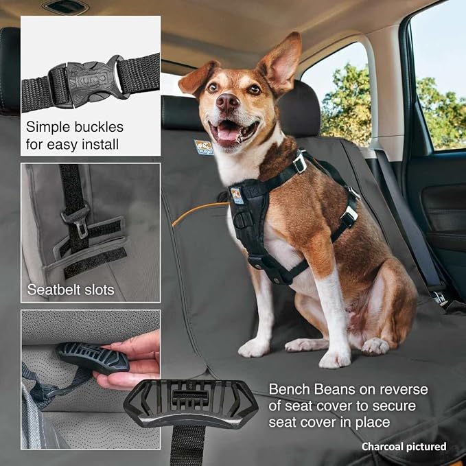 Kurgo Rover Bench Dog Seat Cover, Car Bench Seat Covers - Image 5