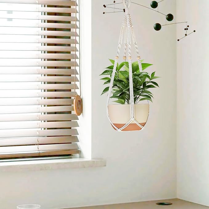 35 Inch Macrame Plant Hanger Indoor - Image 7