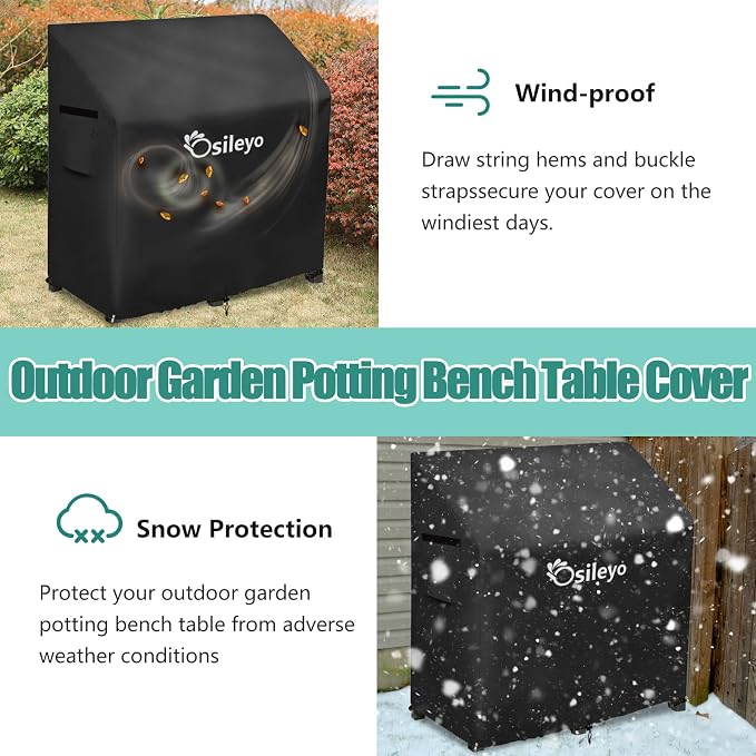 Outdoor Garden Potting Bench Table Cover - Image 6