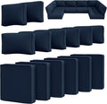 14 Pcs Outdoor Cushion Slipcovers Outdoor Patio Cushion Covers Replacement by Snubbull