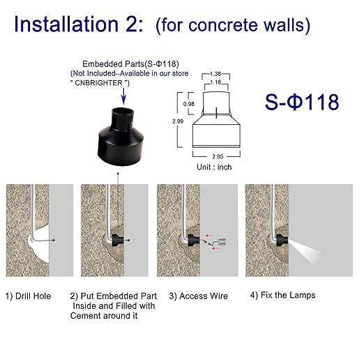LED Step Lights Outdoor Indoor, 1W 12V-24V DC, Waterproof IP67, 3000K Warm White - Image 7