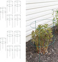 MTB Supply 10 Pack 36" x 18" Peony Double Ring Plant Support, Plant Support by MTBSUPPLY