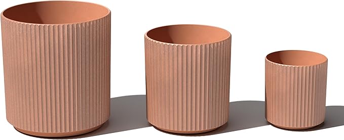 Veradek Demi Series Set of 3 Round Planters by VeradekOutdoor