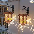Solar Lantern Waterproof Metal Butterfly Decor Valentine's Day Birthday Gifts by Unknown