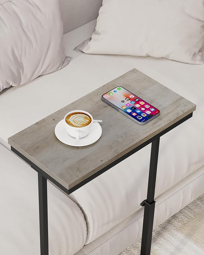 TUTOTAK End Table, Side Table, Tall Couch Table, Sofa Table, Living Room - Image 8