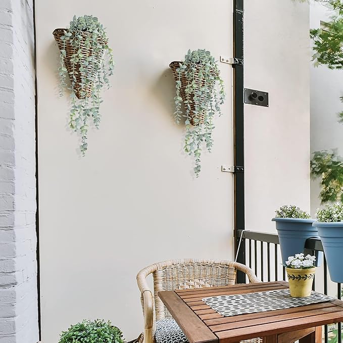 COCOBOO 3pcs Hanging Fake Plants, Artificial Hanging Plants Fake Potted - Image 8