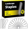 HongWay 500 Pack 6 Inch Landscape Staples, Garden Staples Pins Galvanized 11 by HongWay